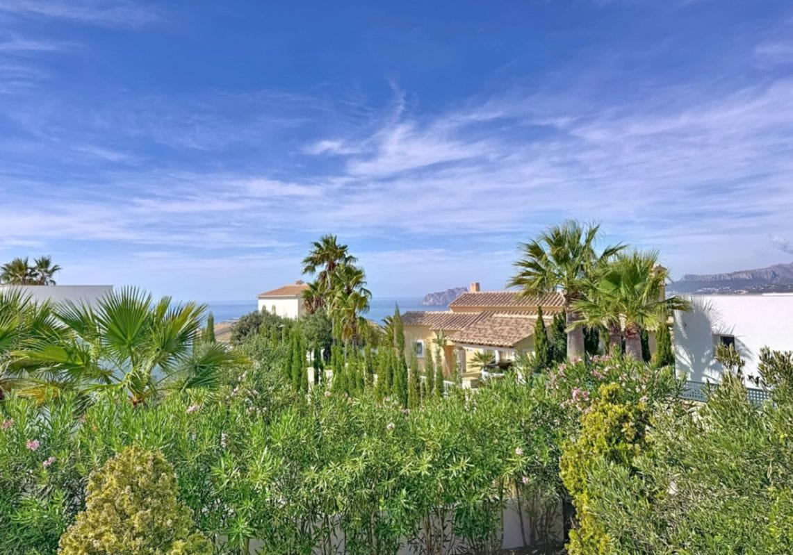 Villa moderne de 3 chambres avec vue sur la mer à Moraira