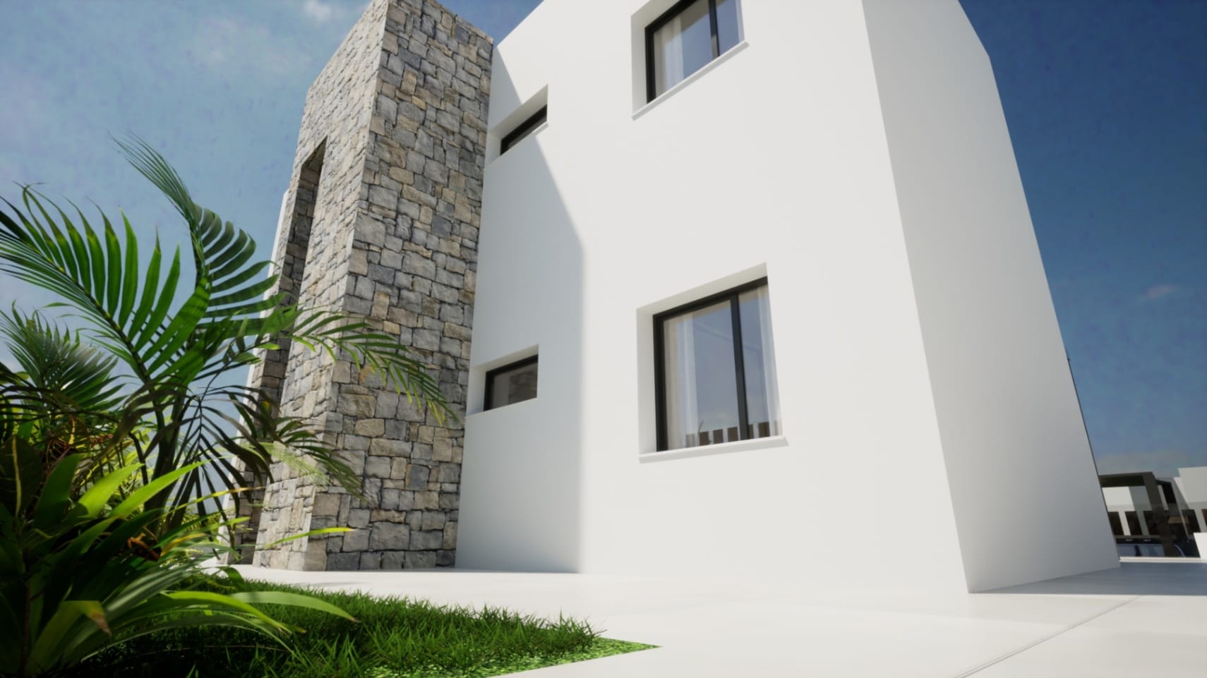 Villa de 3 chambres avec piscine et terrasses
