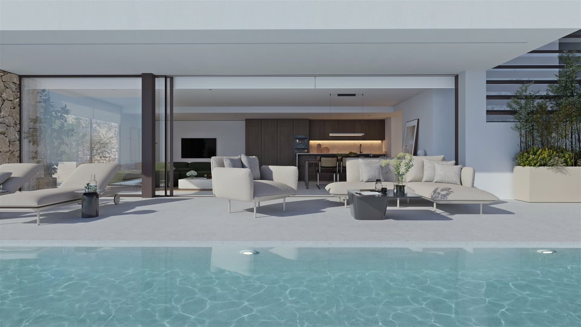Villa de lujo contemporánea con vistas al mar en Altea
