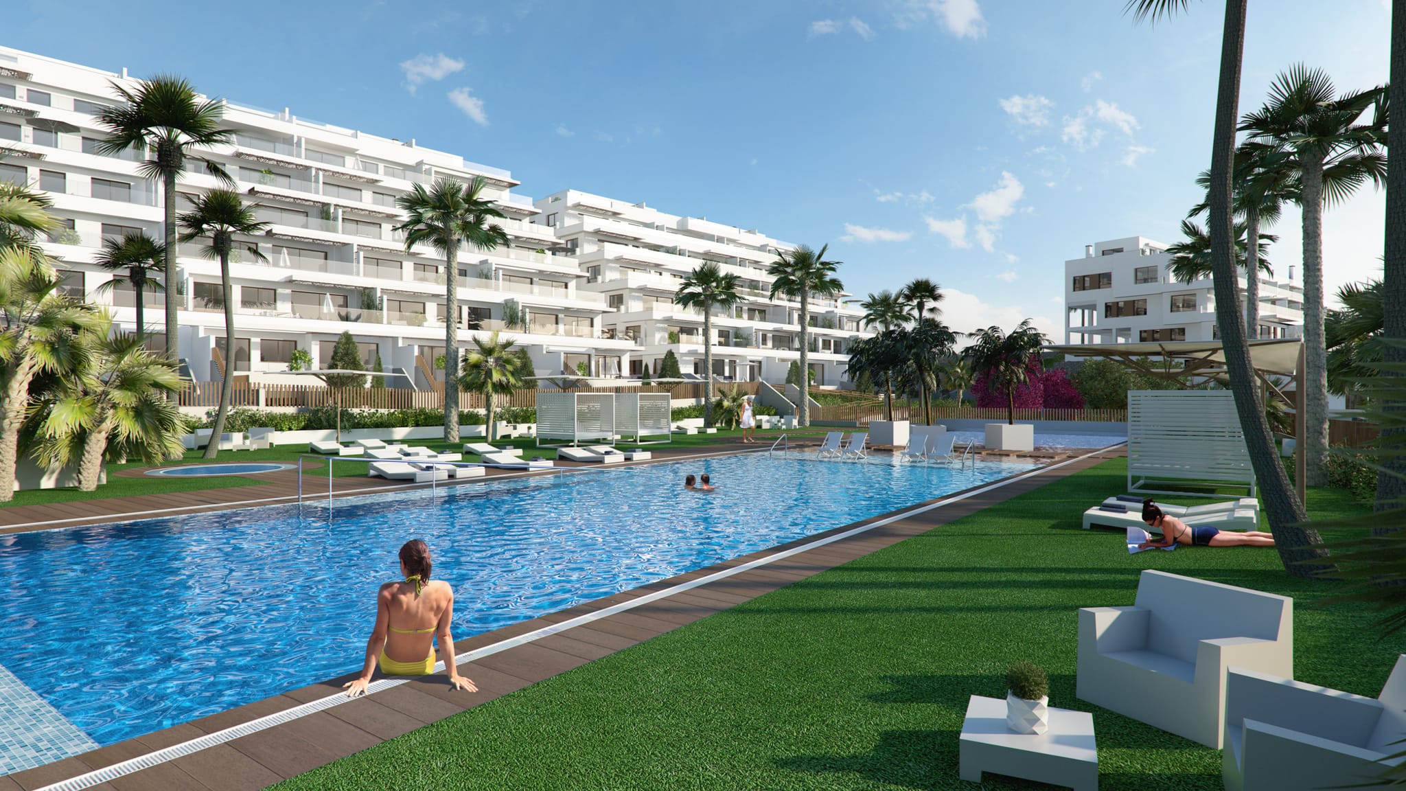 Apartamento con vistas al mar y Benidorm en venta