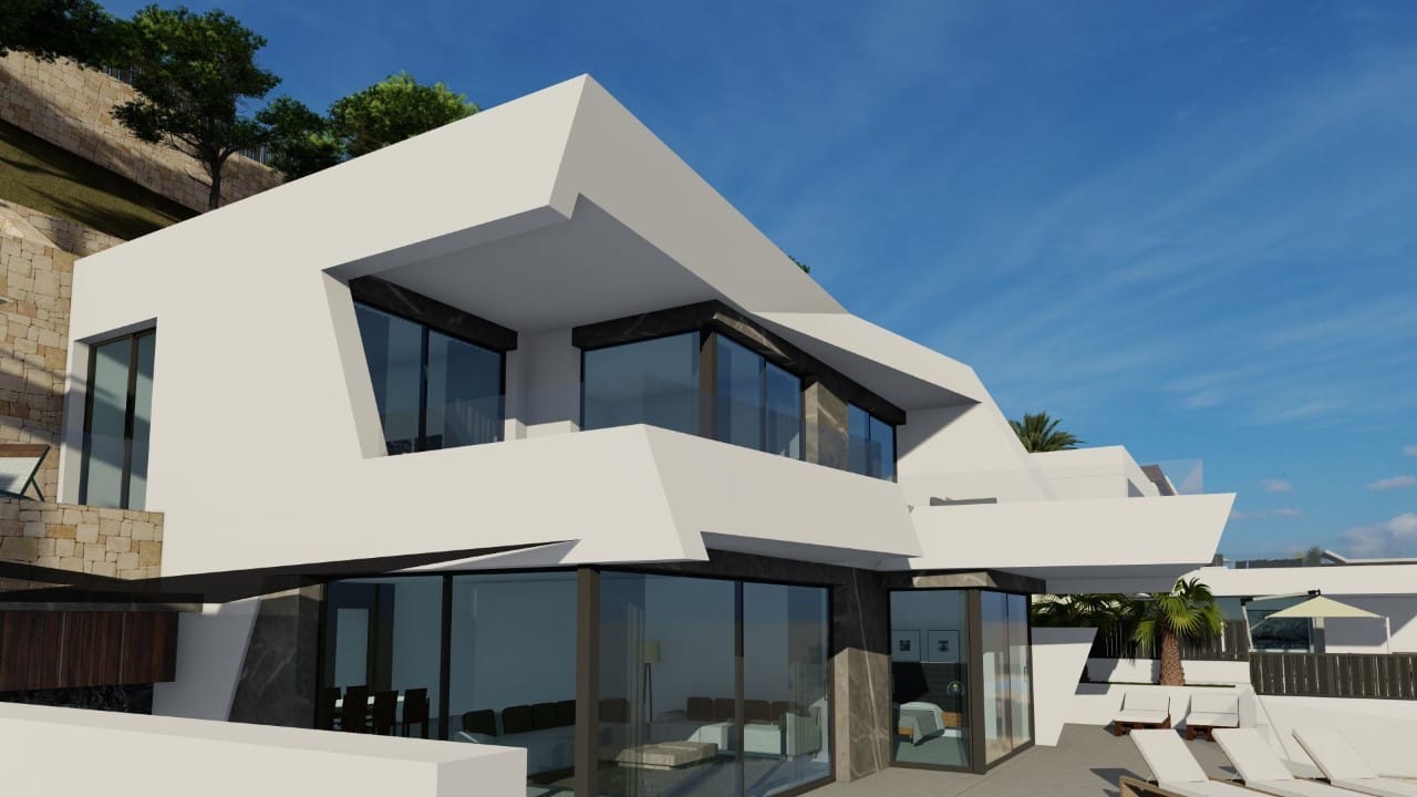 NOUVEAU PROJET DE VILLA MODERNE À CALPE