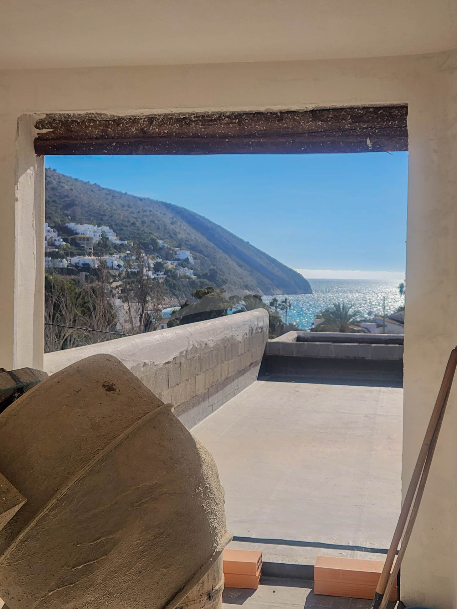 Chalet de obra nueva en El Portet, Moraira.