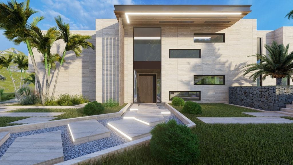 PRACHTIGE LUXE VILLA IN AANBOUW AAN DE KUST IN CABO LA NAO