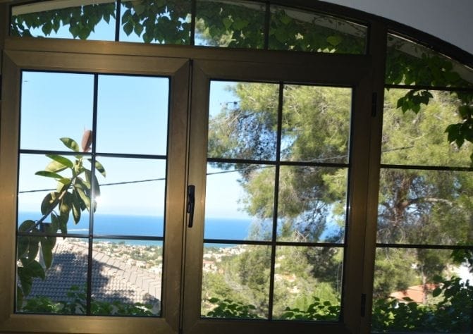 Villa con vistas al mar en Denia