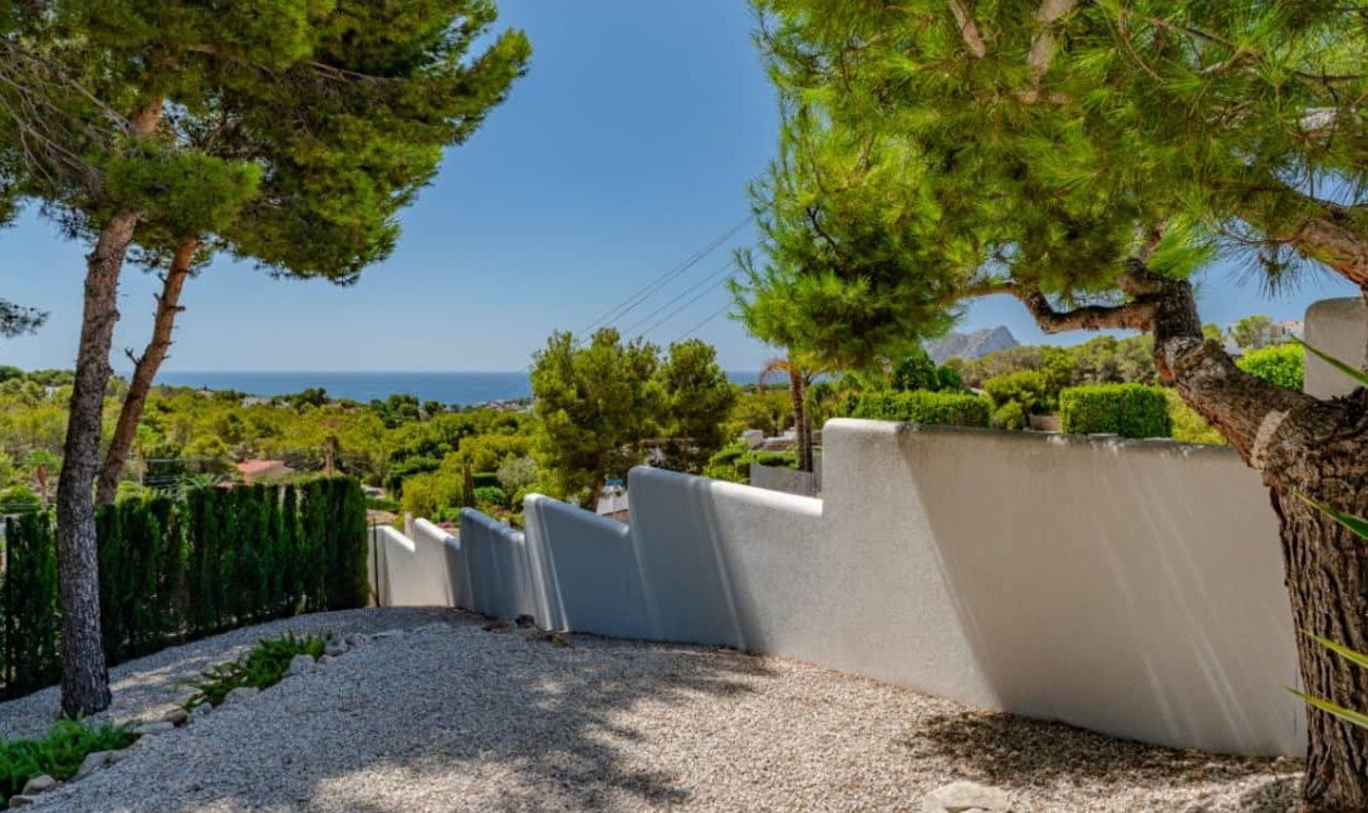 Villa de luxe exclusive neuve avec vue sur la mer à Racó de Galeno, Benissa.