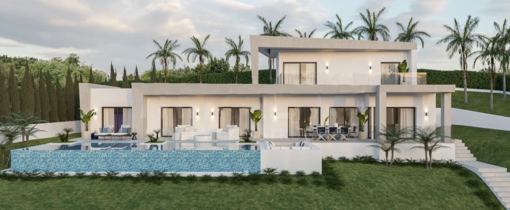 Exclusiva villa moderna con jardín y piscina privada en Monte Olimpo, Jávea