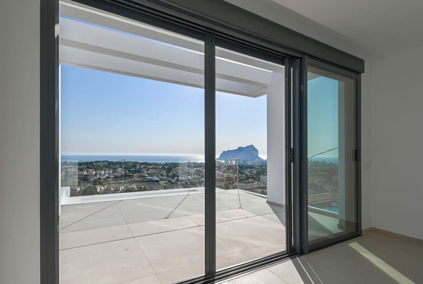 Chalet Nueva construcción vistas al mar en Calpe