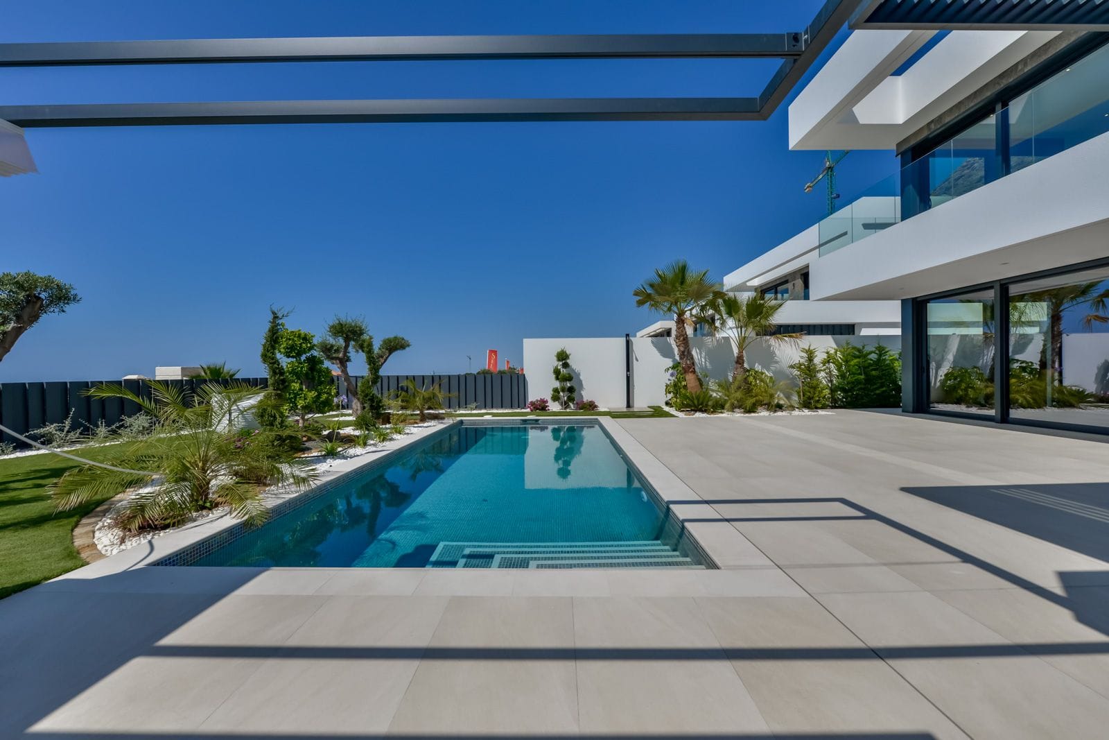 Magnífica villa moderna con vistas al mar en Benidorm