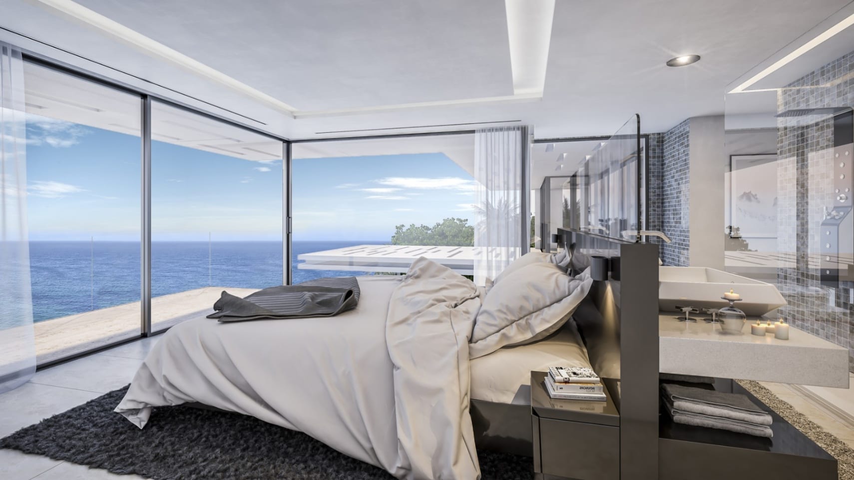Villa de lujo en primera línea de mar con piscina infinity y vistas panorámicas en Jávea