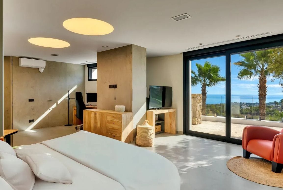 Exclusiva villa de lujo con vistas panorámicas al mar en Rincón de Galeno, Benissa