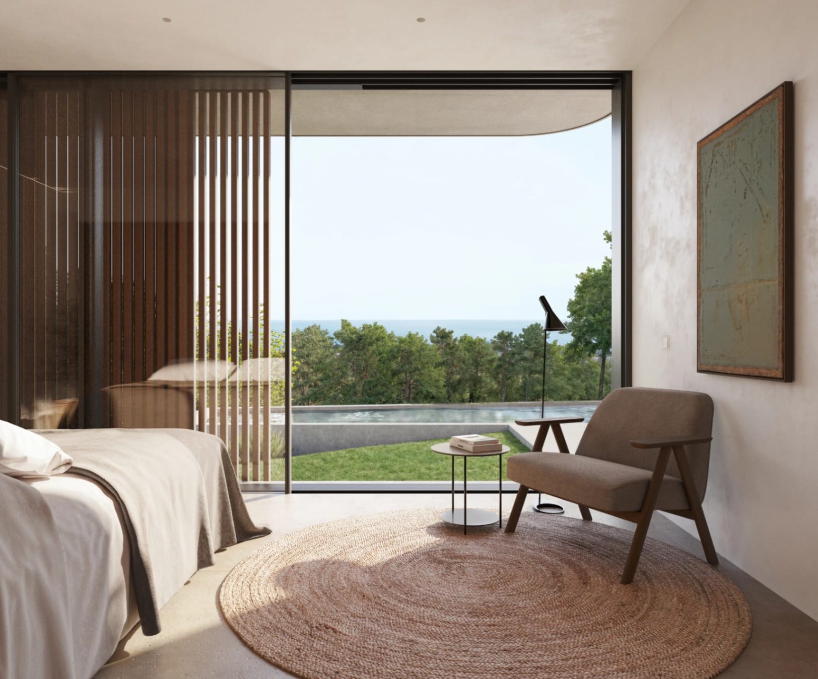 Villa de autor con vistas al mar en Benissa – proyecto exclusivo listo para construir