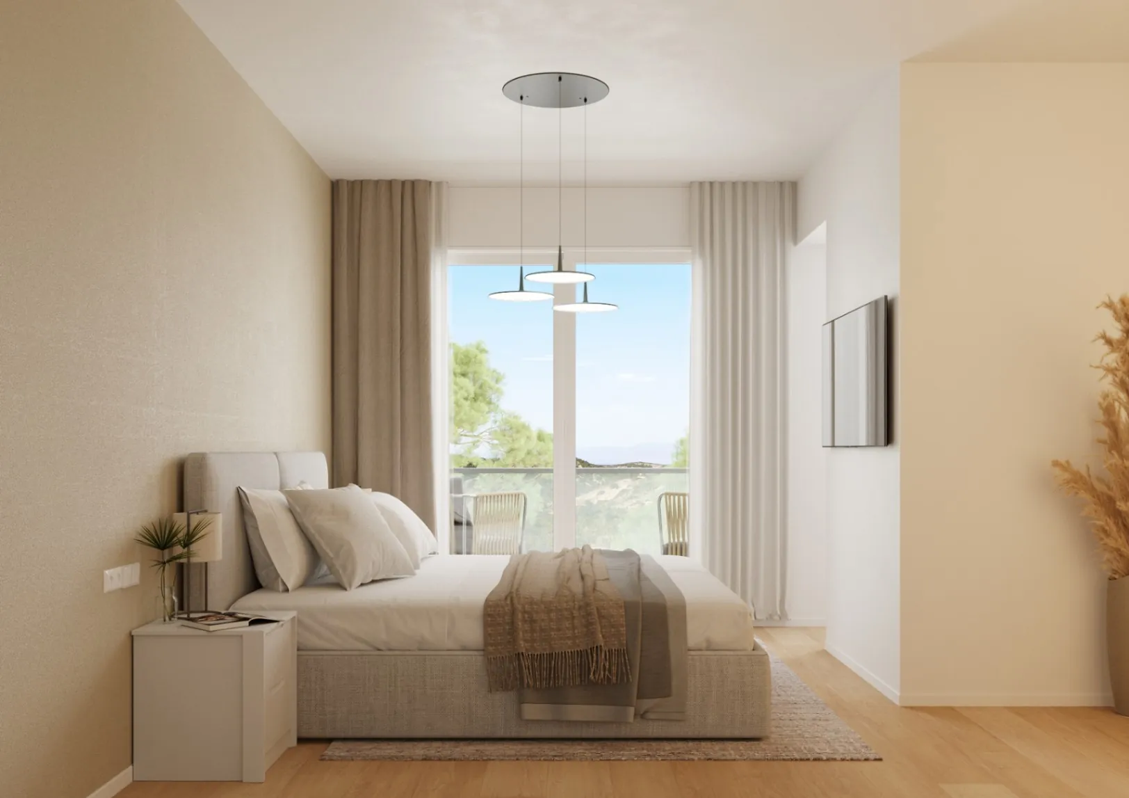 Bungalow de 3 dormitorios con vistas al mar en Benidorm