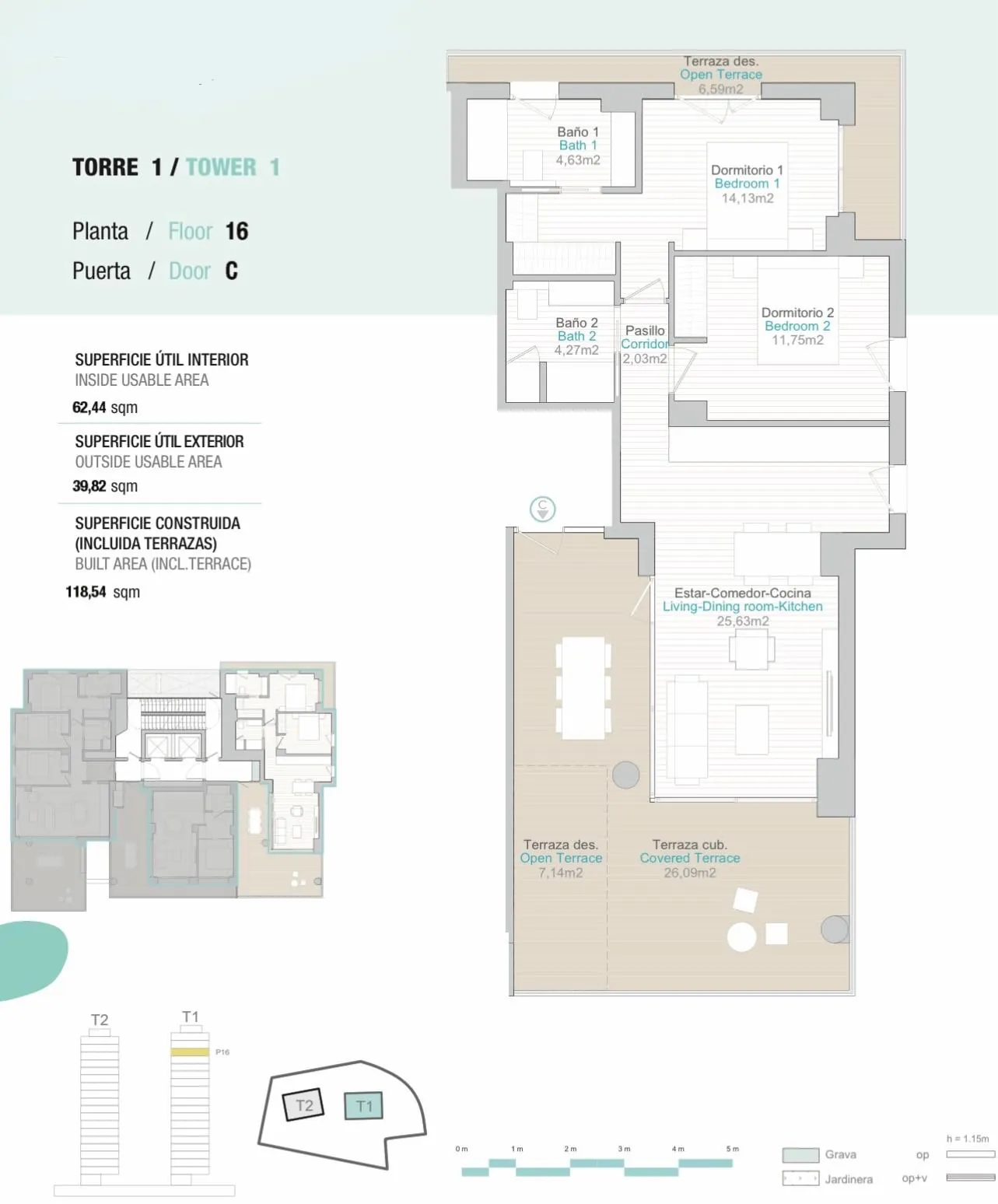 Apartamento de lujo con vistas frontales al mar en Calpe