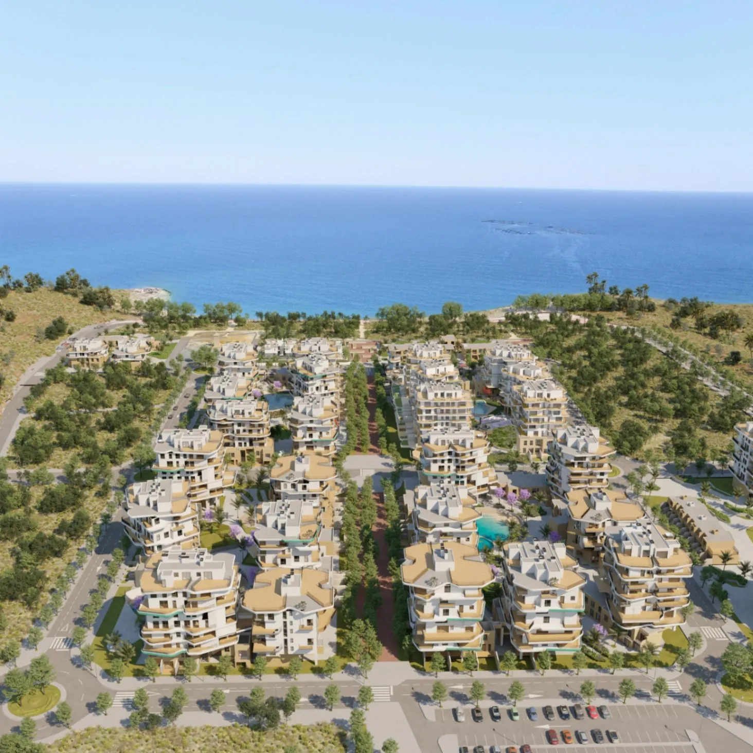Apartamento en primera línea de playa al lado de Benidorm