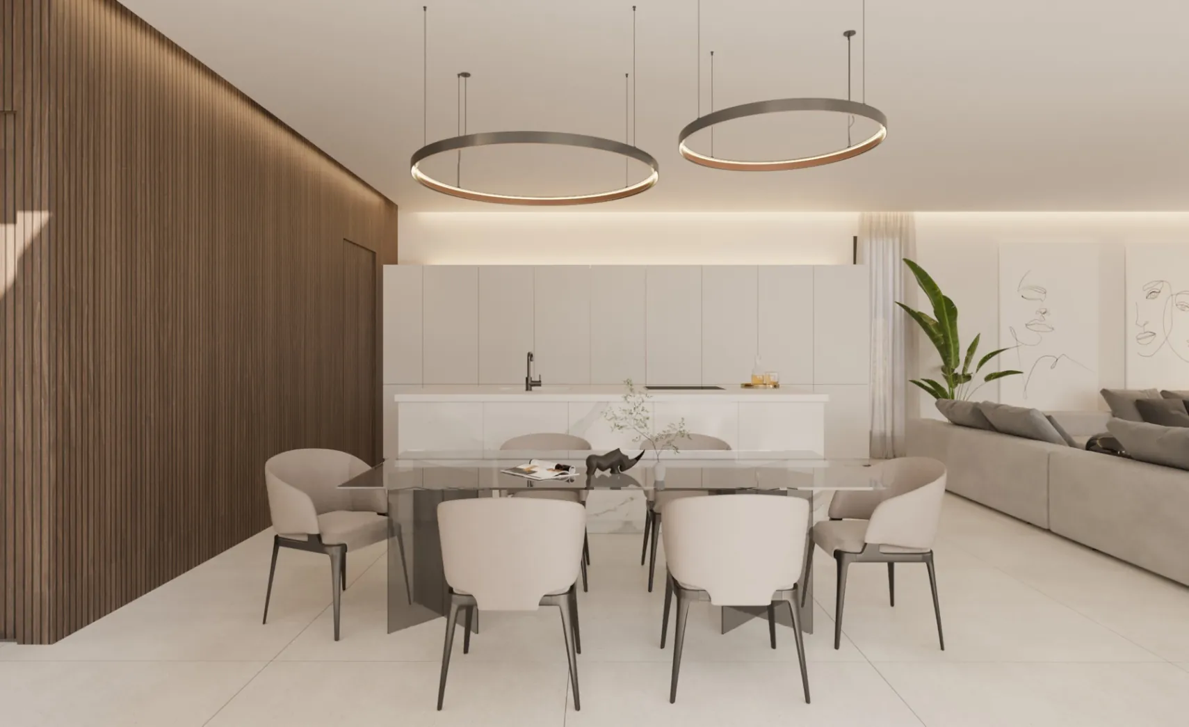 Luxe moderne villa met 3 slaapkamers en zwembad - Luxury Village Denia
