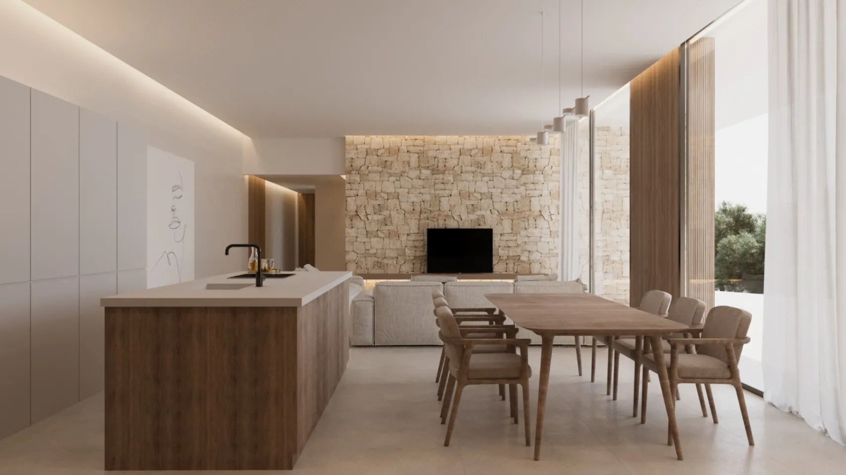 Luxe villa op één verdieping in Dénia - Luxury Village Dénia