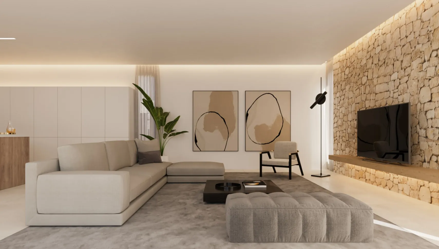 Luxe moderne villa met 3 slaapkamers en zwembad - Luxury Village Denia