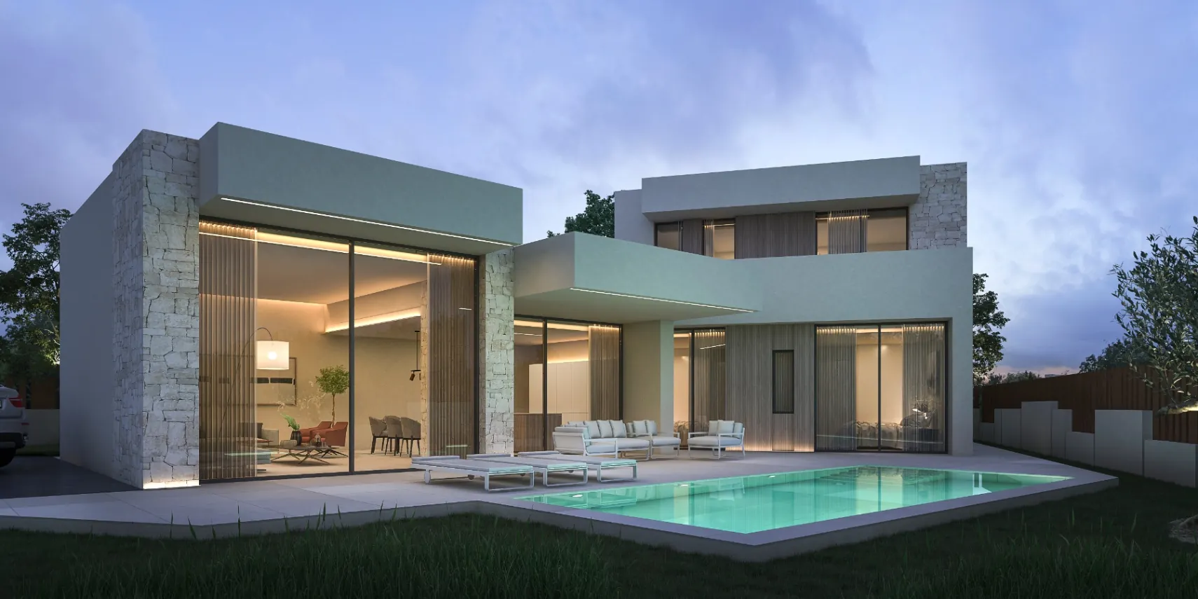 Exclusieve moderne villa met zwembad - Luxury Village Dénia