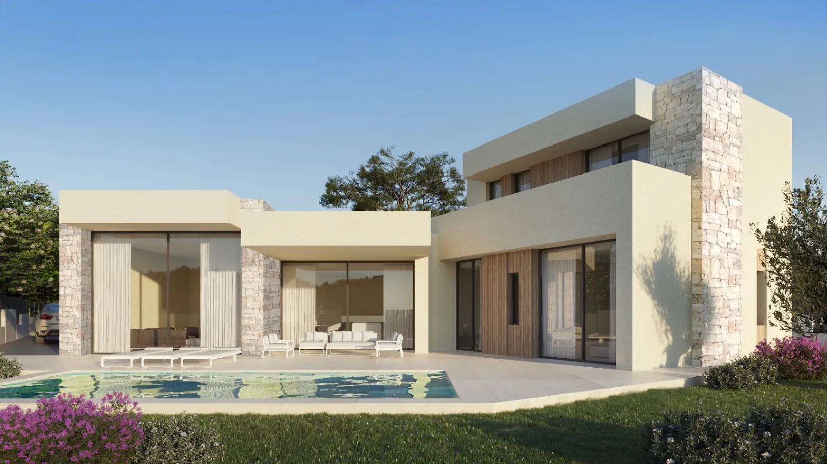 Exclusieve moderne villa met zwembad - Luxury Village Dénia