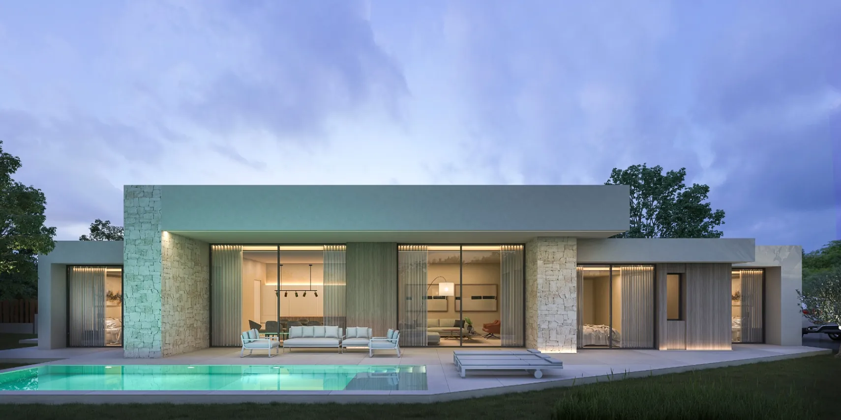 Luxe villa op één verdieping in Dénia - Luxury Village Dénia