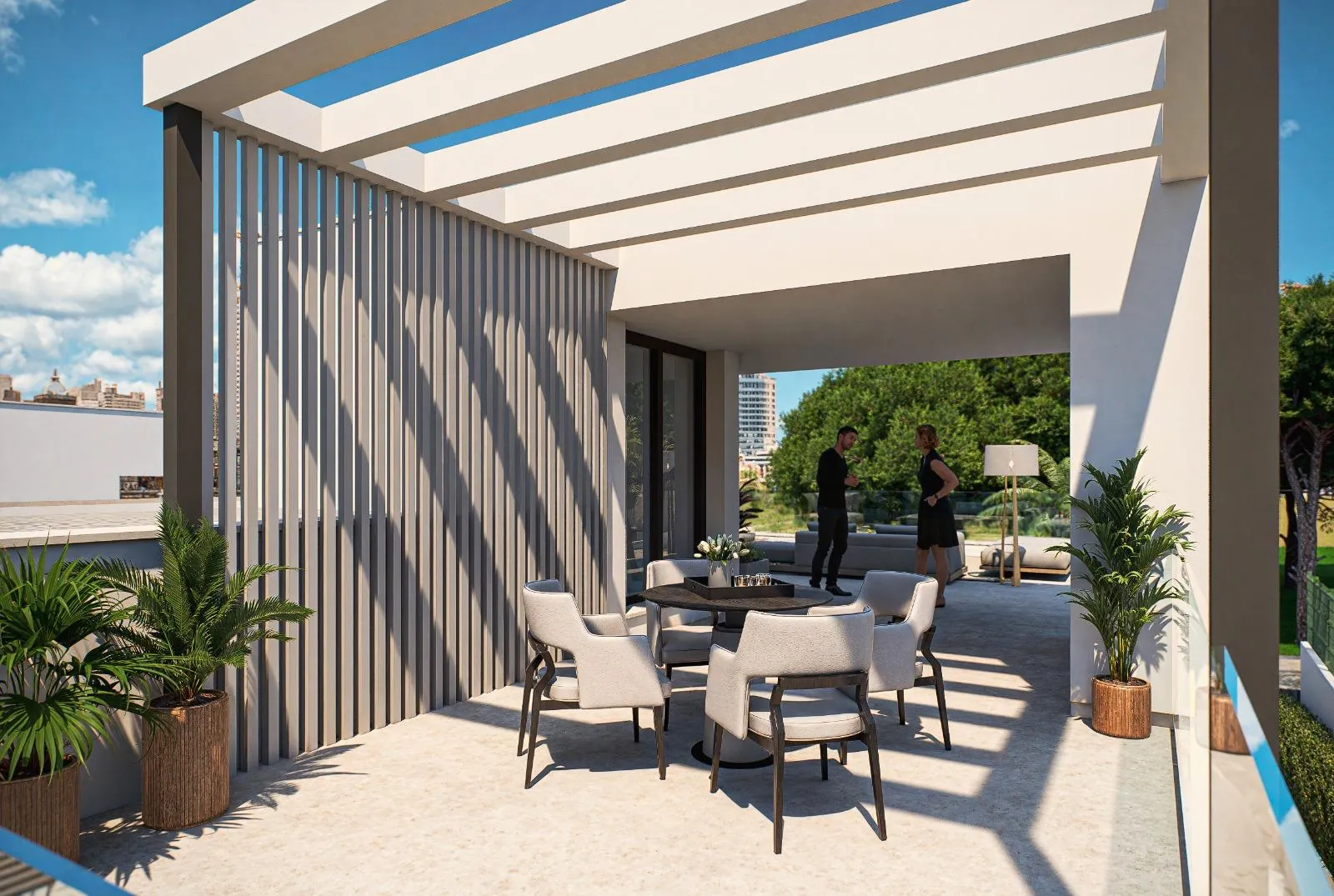Neubau einer modernen Villa zum Verkauf in Finestrat, Sierra Cortina