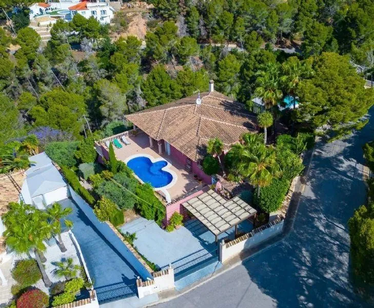 VILLA AVEC VUES PANORAMIQUES SUR LA MER À GALERA DE LAS PALMERAS, ALTEA