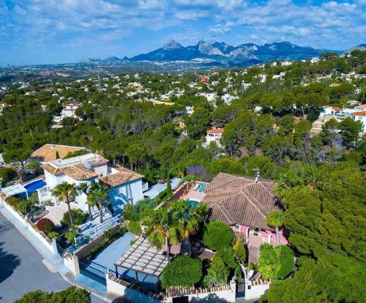 VILLA AVEC VUES PANORAMIQUES SUR LA MER À GALERA DE LAS PALMERAS, ALTEA