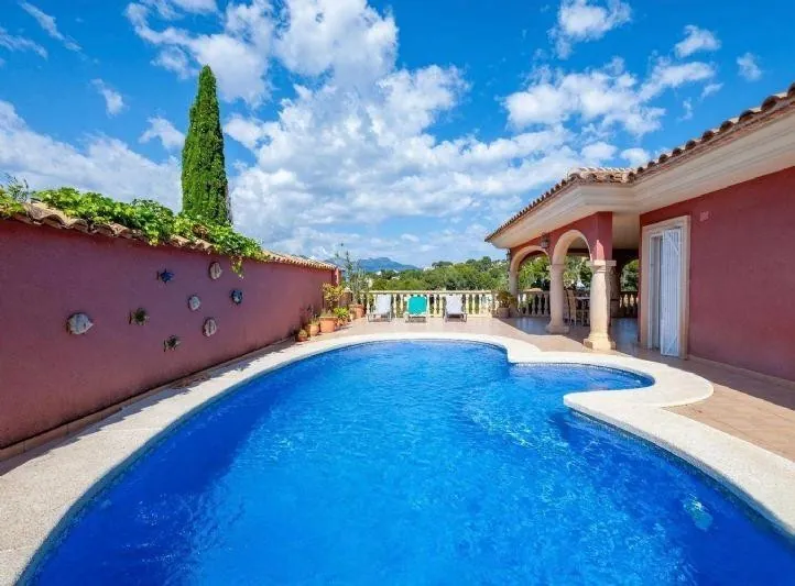 VILLA AVEC VUES PANORAMIQUES SUR LA MER À GALERA DE LAS PALMERAS, ALTEA