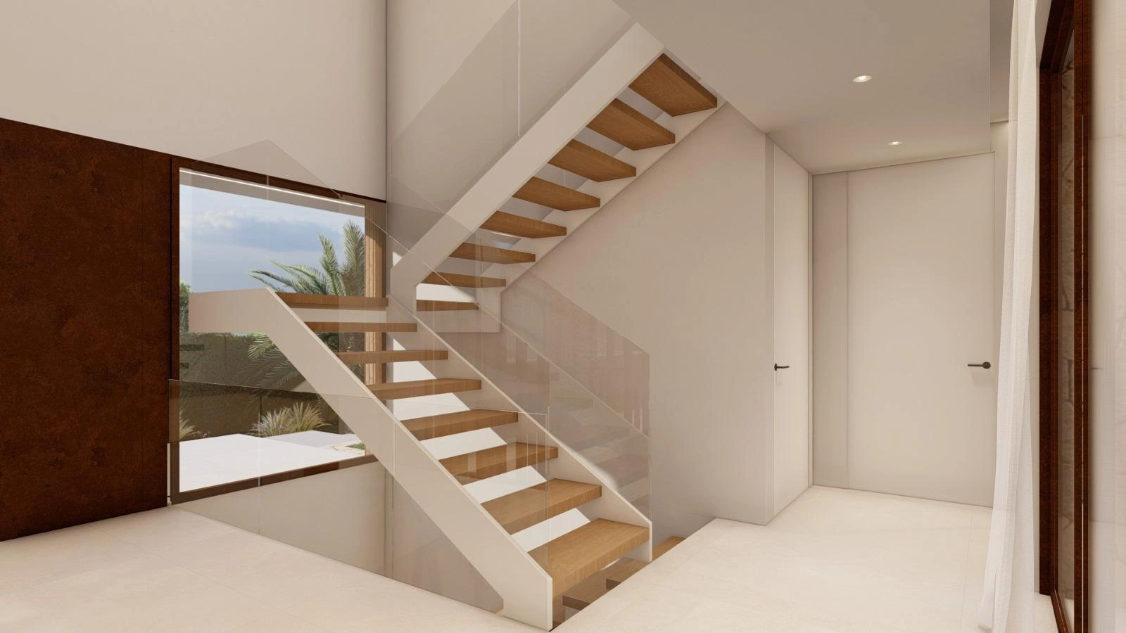 Villa en venta con piscina y vistas al mar en Jávea