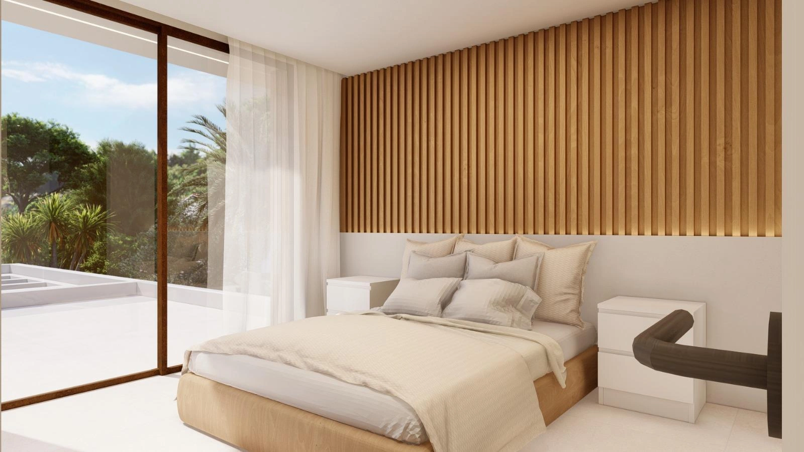 Villa en venta con piscina y vistas al mar en Jávea