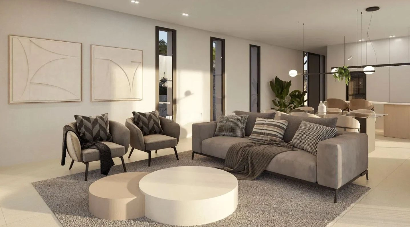 Exclusiva Villa de Obra Nueva con Vistas al Mar y a Dénia