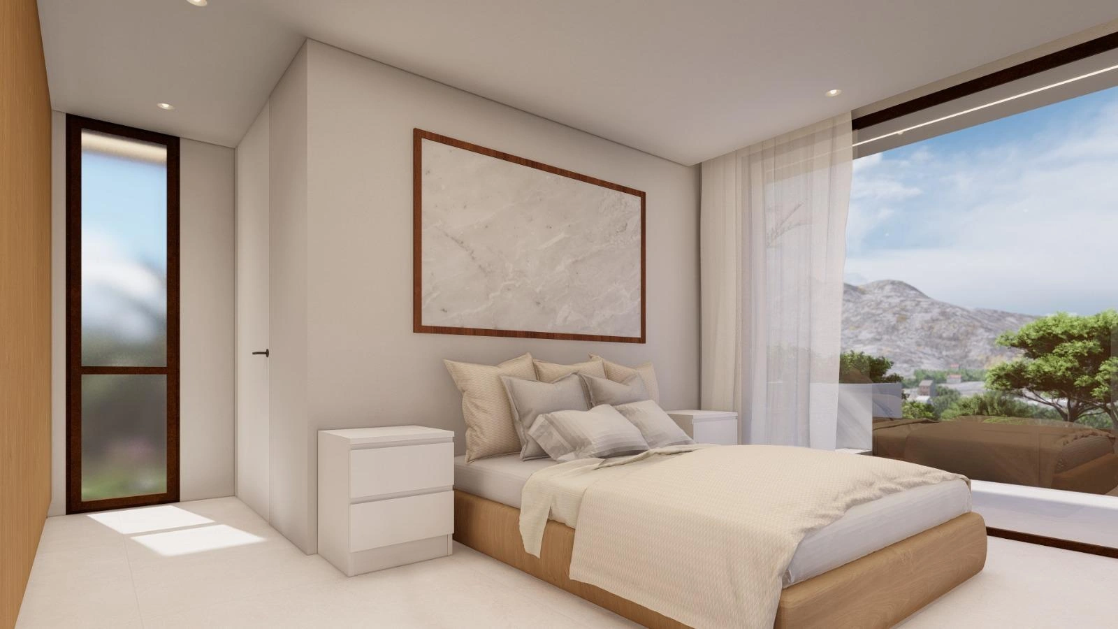 Villa en venta con piscina y vistas al mar en Jávea