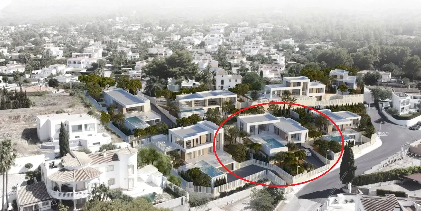 Exclusiva Villa de Obra Nueva con Vistas al Mar y a Dénia
