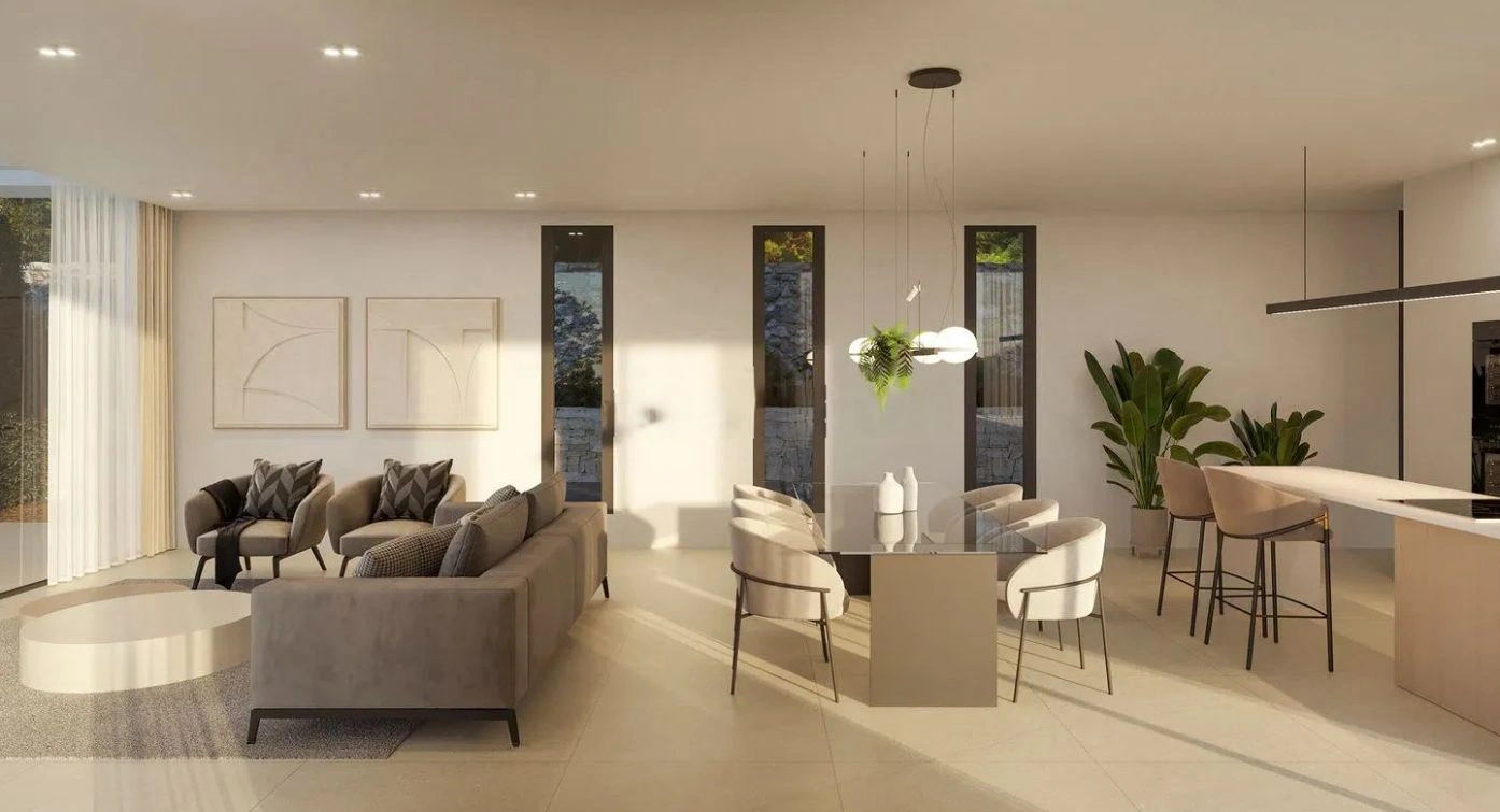 Exclusiva Villa de Obra Nueva con Vistas al Mar y a Dénia