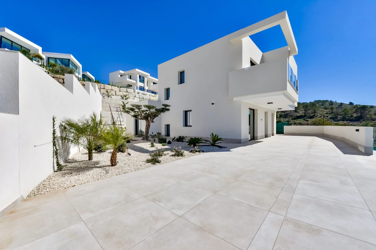 Villa contemporánea con vistas al mar en Finestrat, a 5 minutos de Benidorm