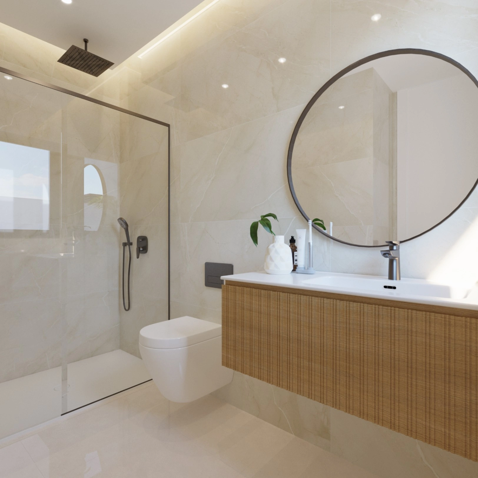 High quality modern villa with sea views in Benidorm