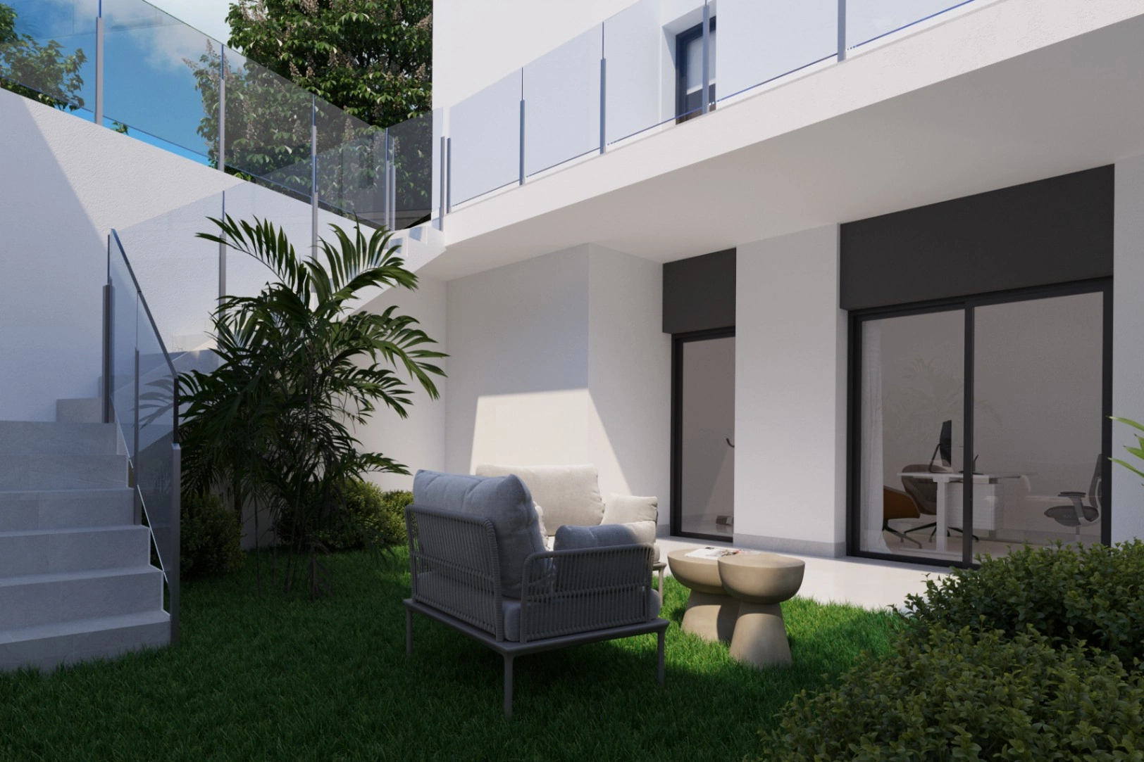 Luxueuze hedendaagse villa met privézwembad in Sierra Cortina nabij Benidorm