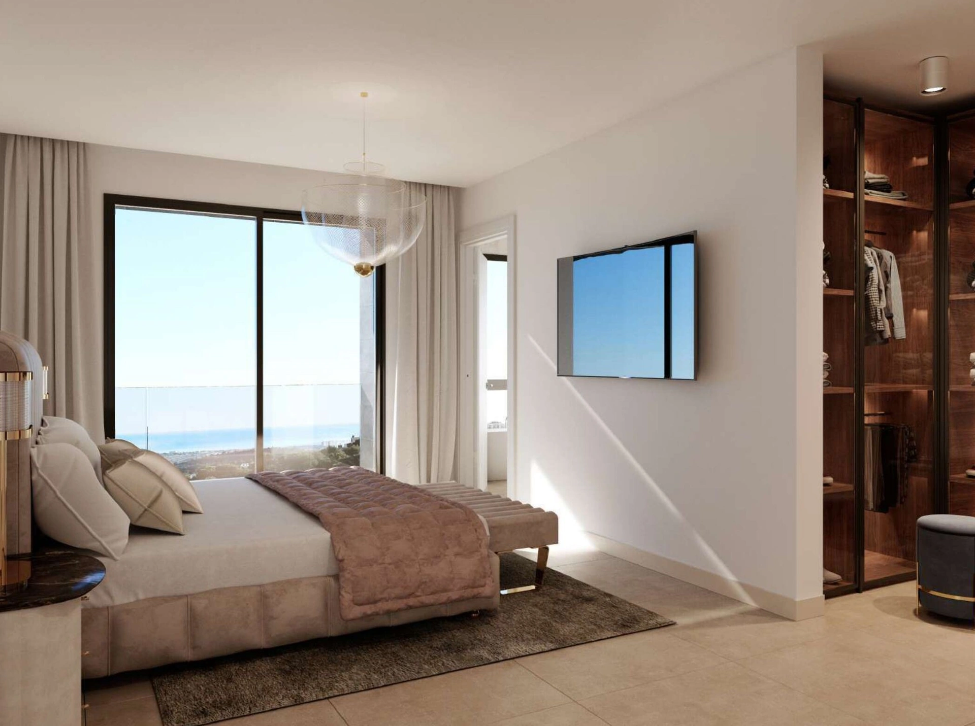 Villa met modern design en uitzicht in Sierra Cortina nabij Benidorm