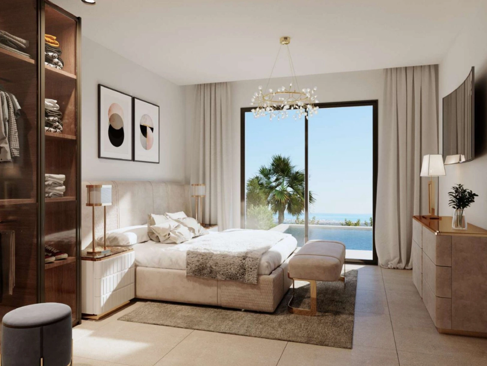 Villa met modern design en uitzicht in Sierra Cortina nabij Benidorm