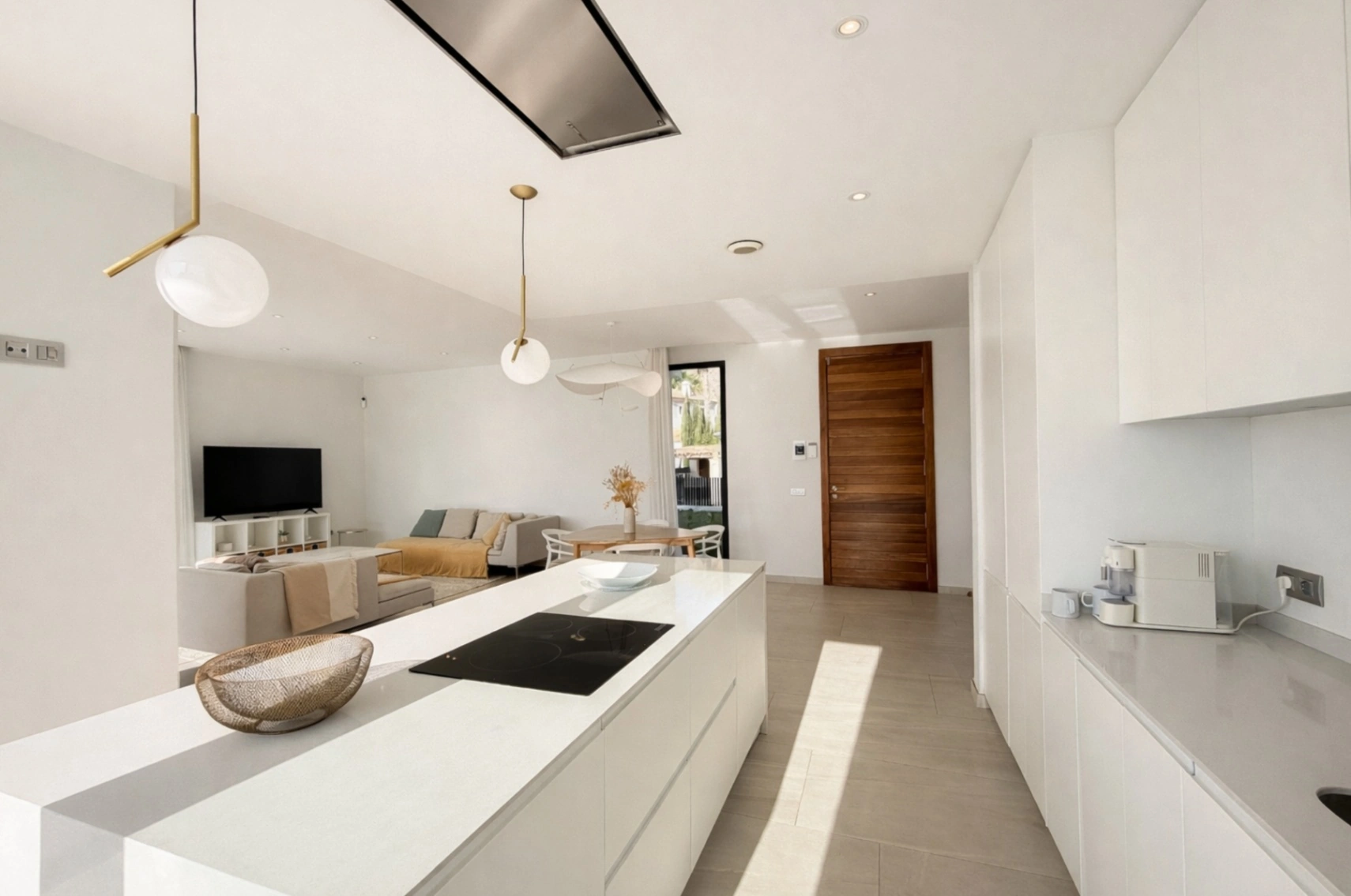 Luxuriöse zeitgenössische Villa mit Meerblick in Sierra Cortina Benidorm
