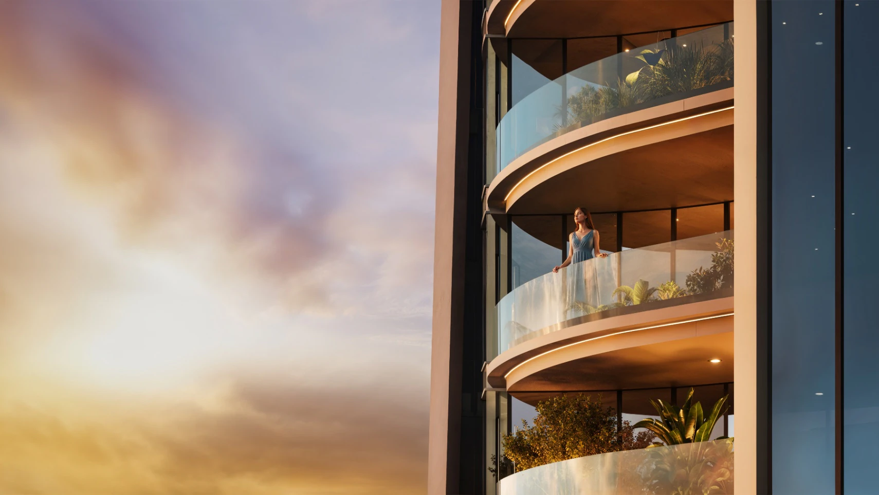 Modern appartement met 1 slaapkamer en terras in exclusieve wooncomplex in Benidorm