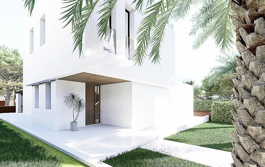 Moderne Auteur Villa met Uitzicht op Zee in Sierra Cortina, Finestrat
