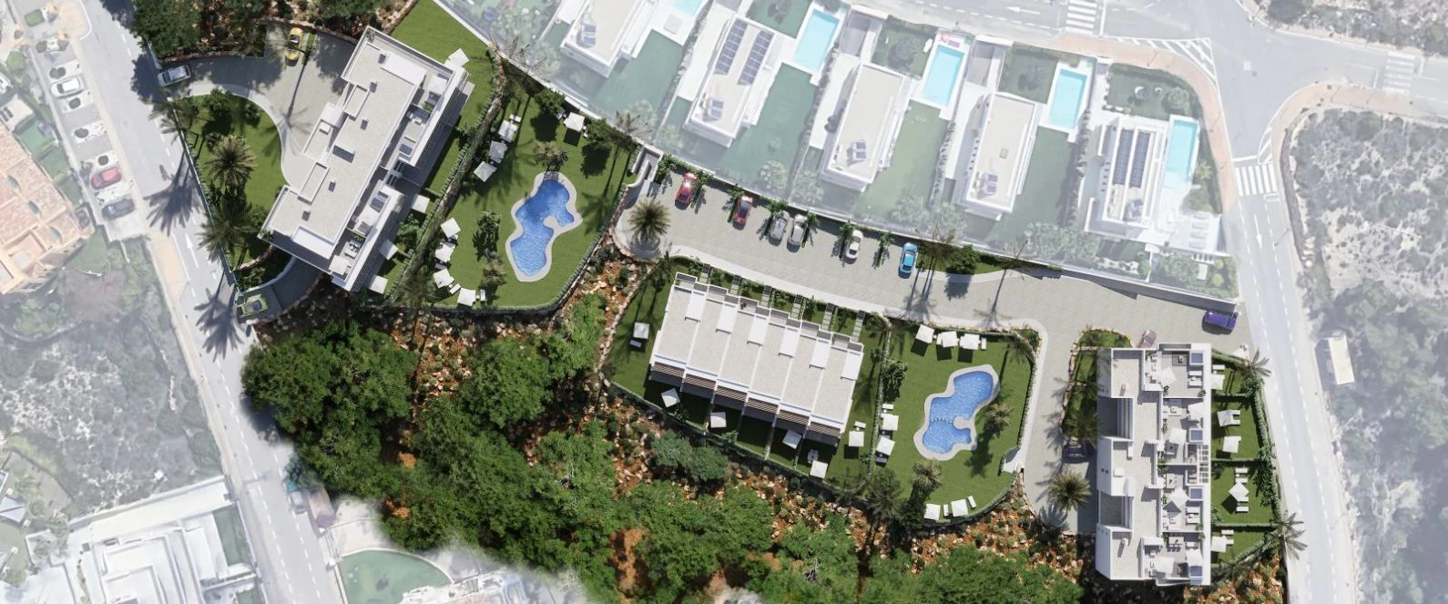 Apartamento en planta primera con amplia terraza en Sierra Cortina, Finestrat