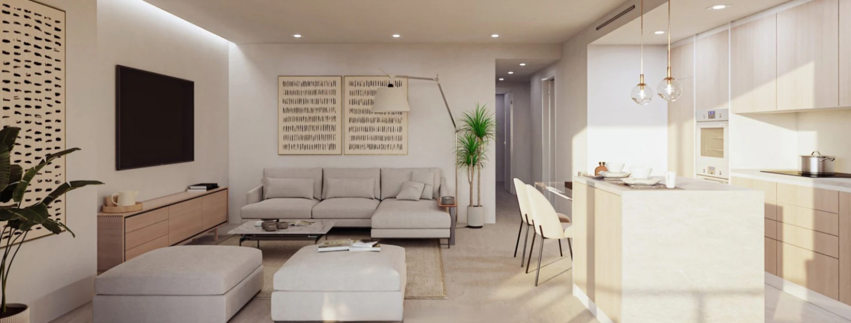 Apartamento en planta primera con amplia terraza en Sierra Cortina, Finestrat