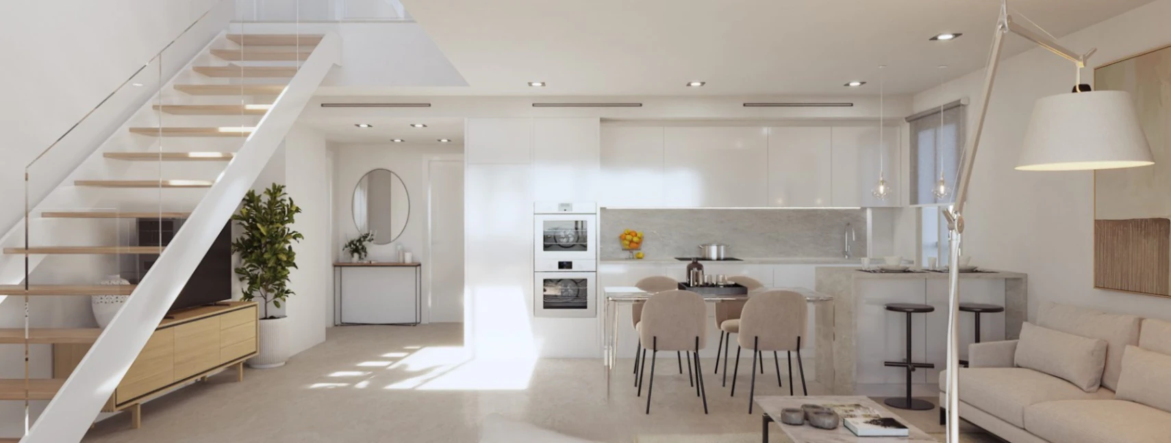 Apartamento en planta primera con amplia terraza en Sierra Cortina, Finestrat