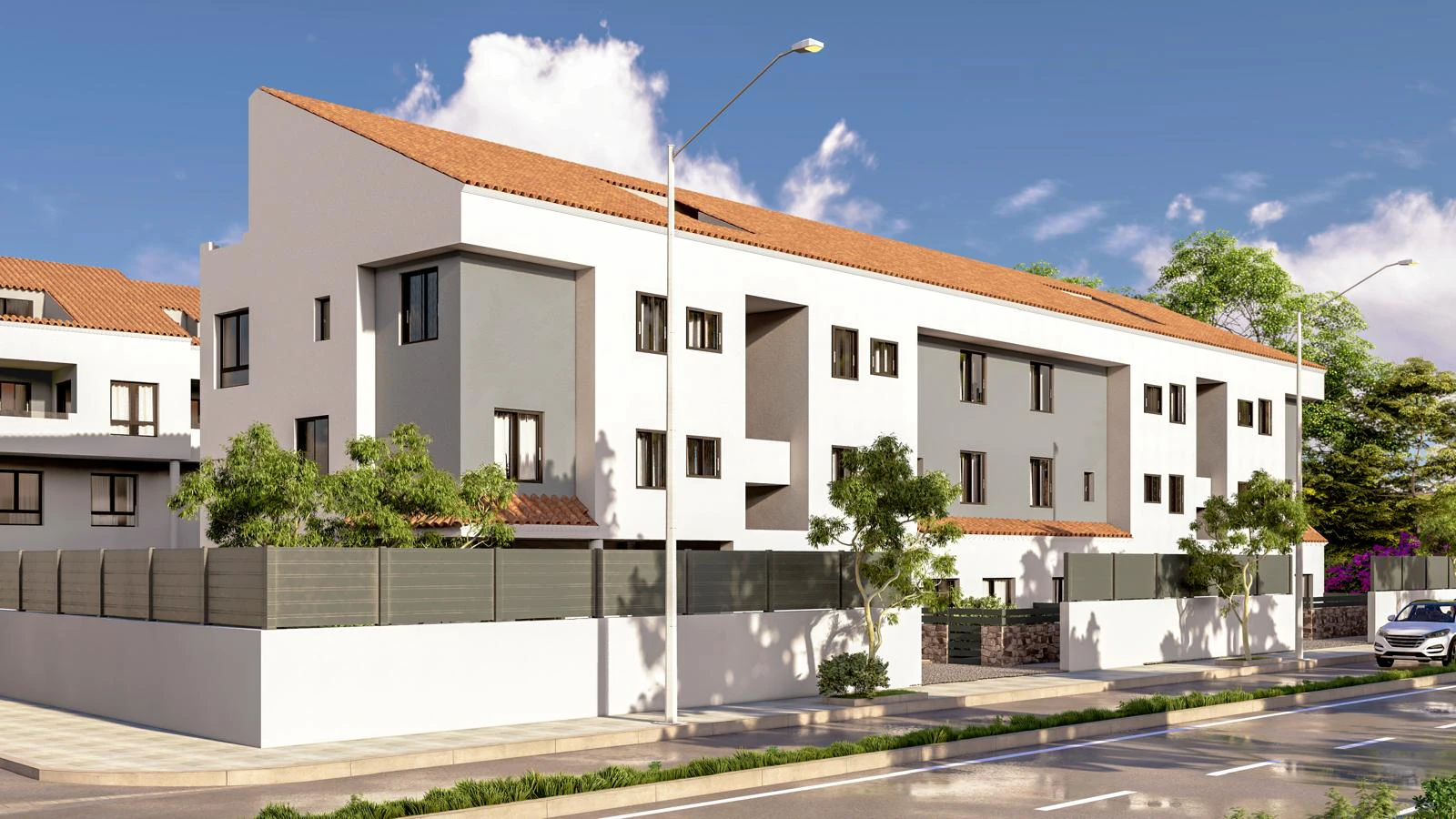 Apartamento de obra nueva de 3 dormitorios en la primera planta en Javea