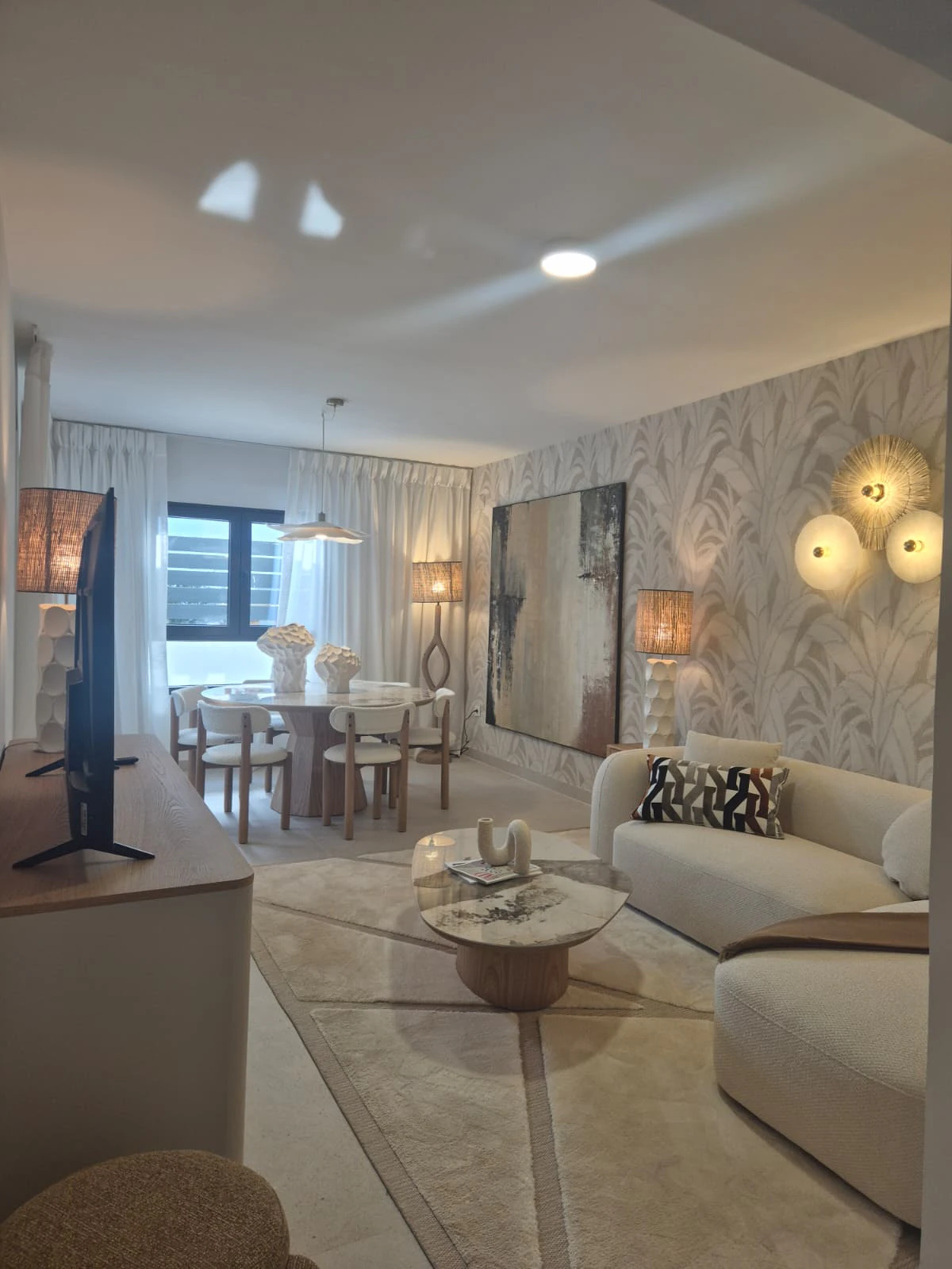 Apartamento de obra nueva de 3 dormitorios en la primera planta en Javea