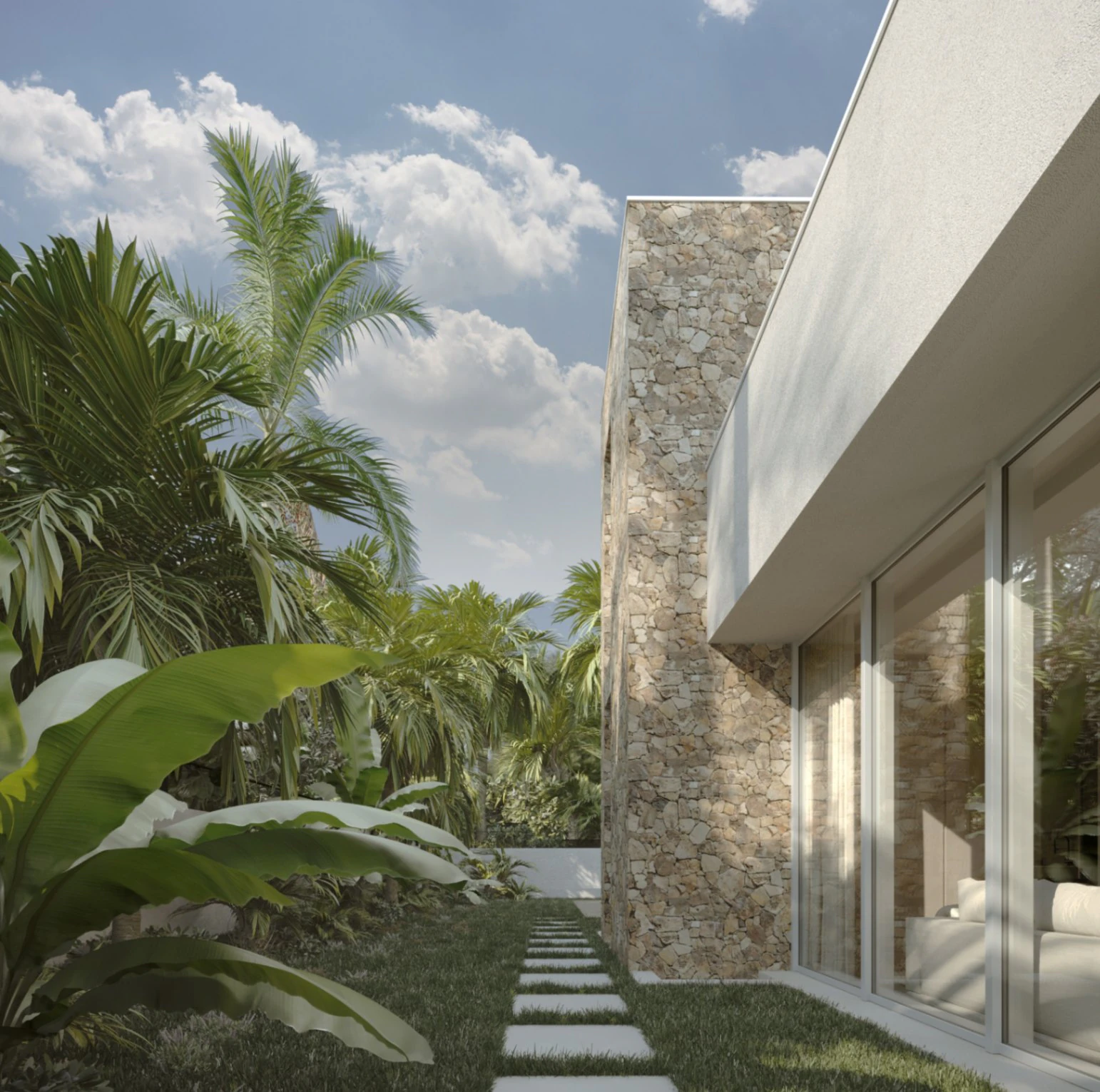Moderne villa in Dénia binnen een privé gemeenschap met eigen zwembad.