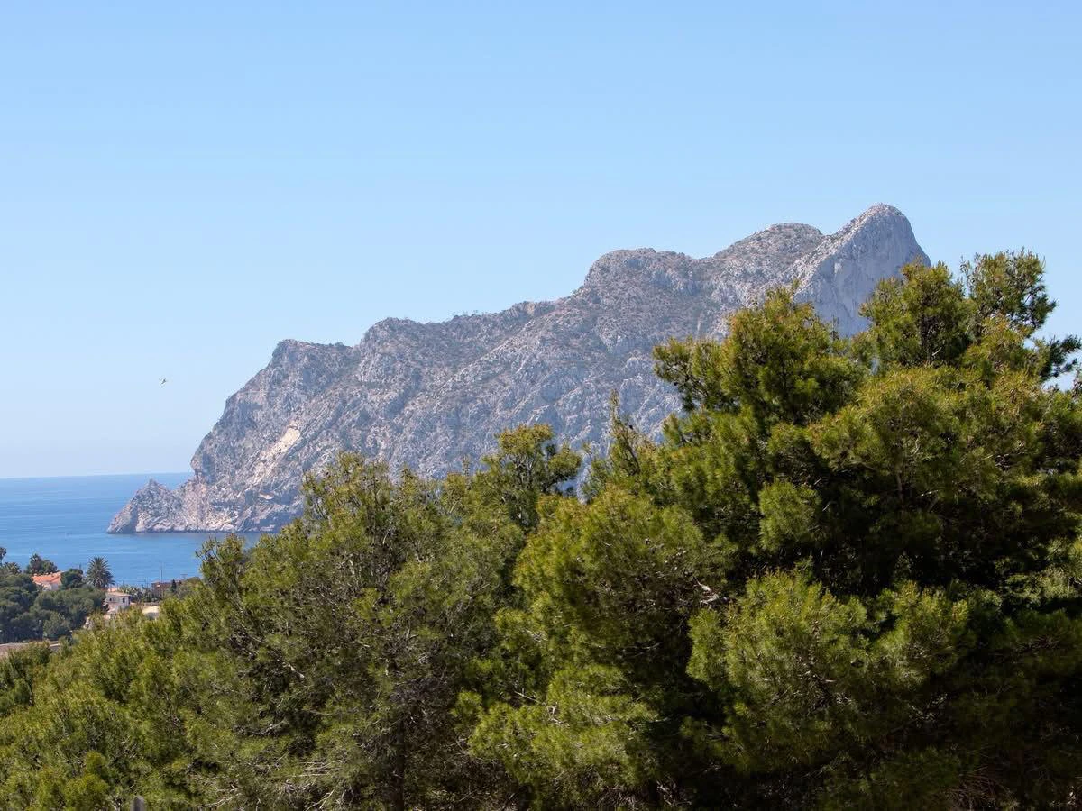 villa moderne avec vue sur la mer à La Fustera, Benissa Costa