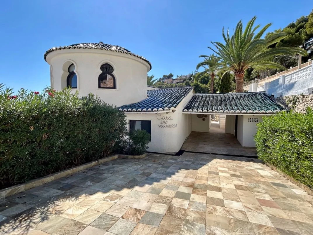 Villa avec vue panoramique sur la mer à Benimeit.